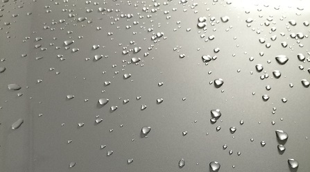 picture of ceramic coating hydrophobic properties
