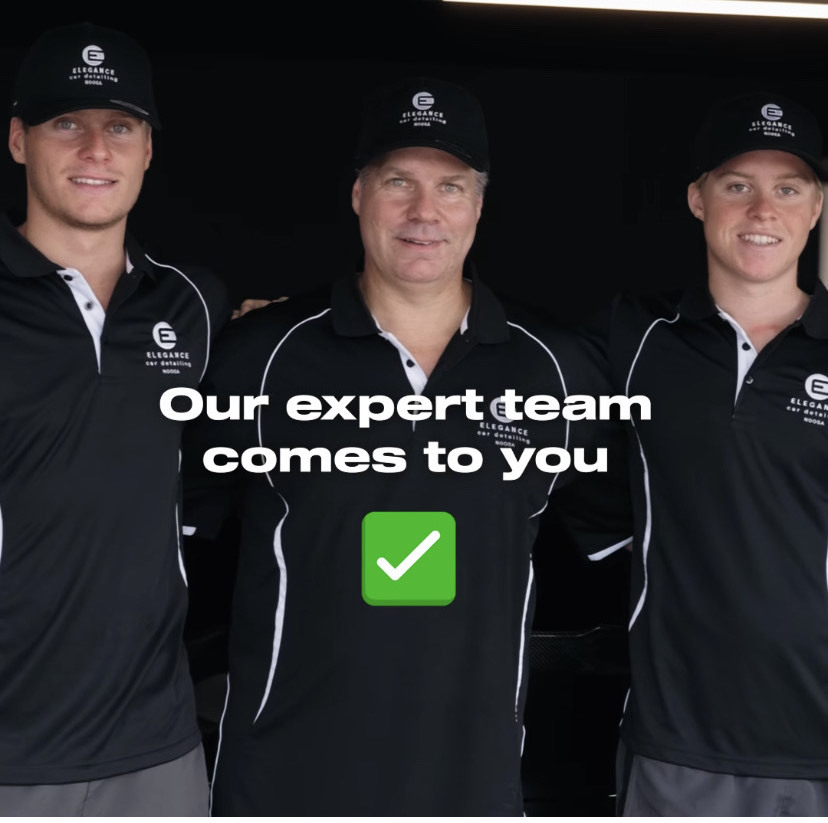 Pre-sale detail Noosa, Elegance Car Detailing team